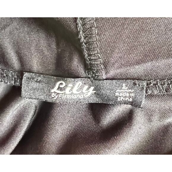 Lily Black White Stripe Detail Cardigan Duster Large - Picture 6 of 8